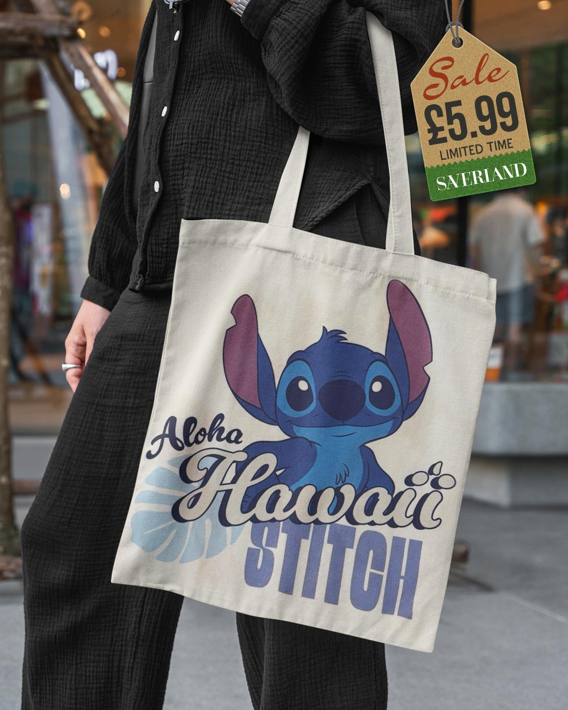 Lilo & Stitch Tote Bag - Small