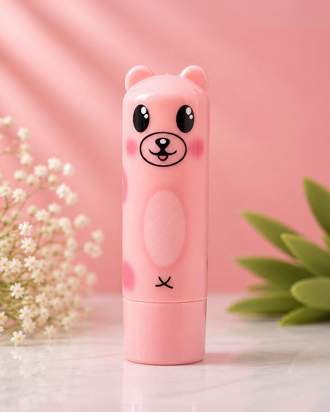 Cute Animal Lip Balm - Pink