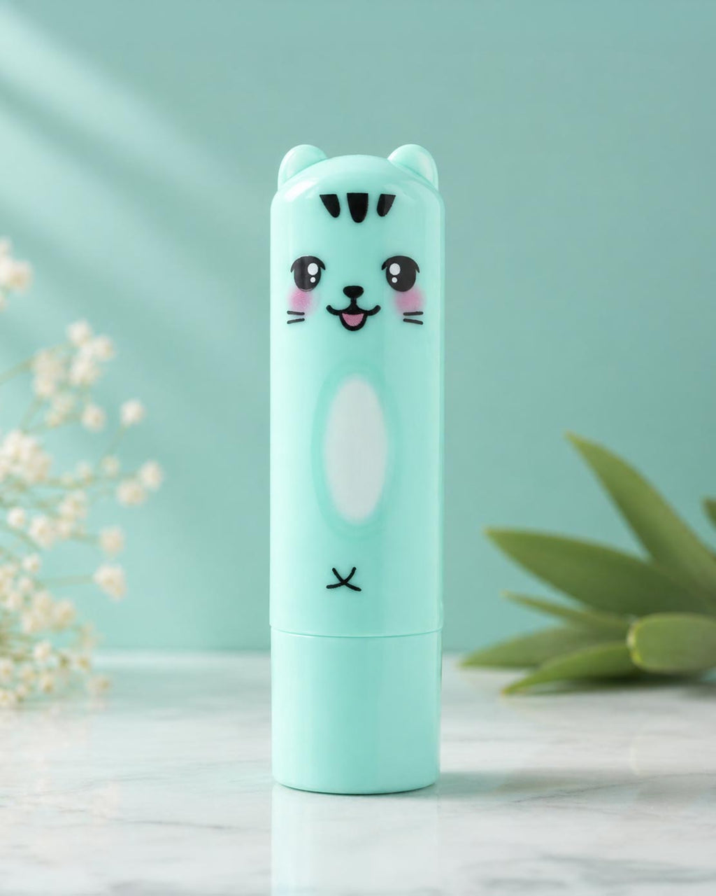 Cute Animal Lip Balm - Green