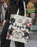 Mickey & Minnie Tote Bag - Small