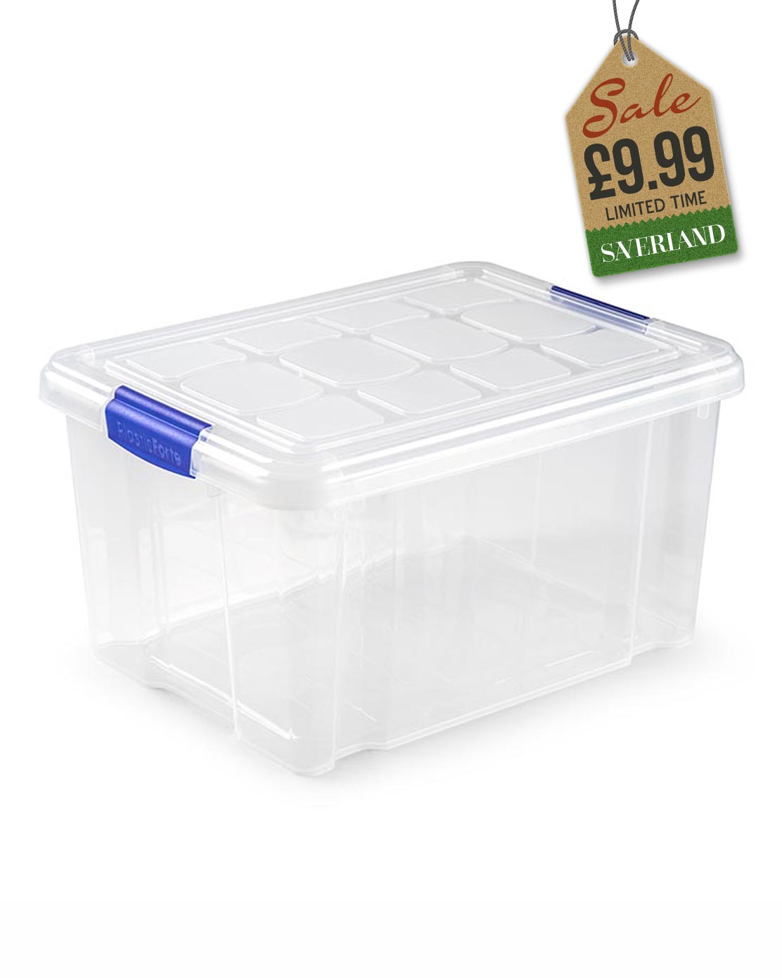 Plastic Forte No. 1 Storage Box 16 Litres