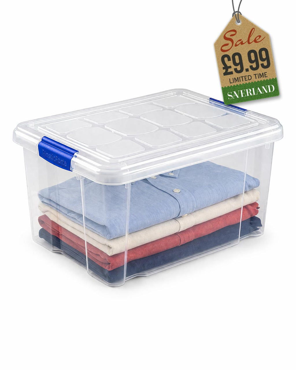 Plastic Forte No. 1 Storage Box 16 Litres