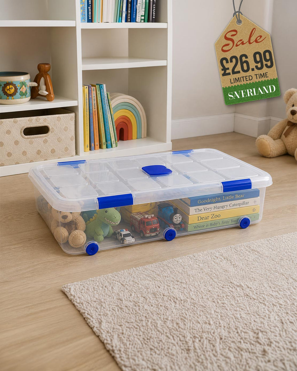 Plastic Forte No. 14 Storage Box 56 Litres