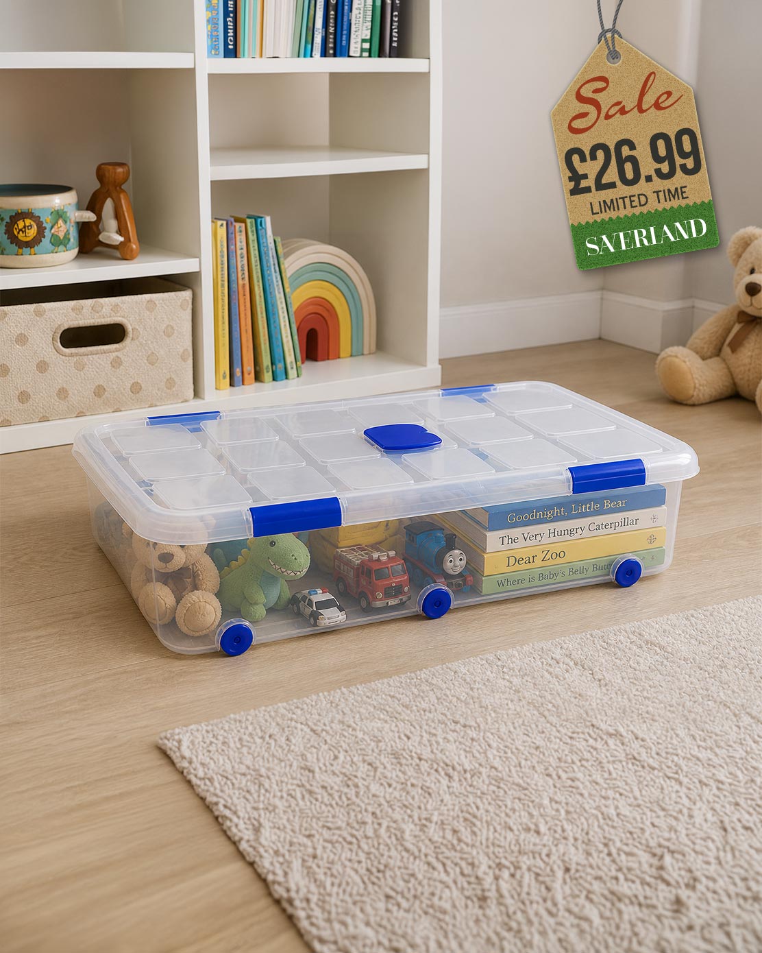 Plastic Forte No. 14 Storage Box 56 Litres