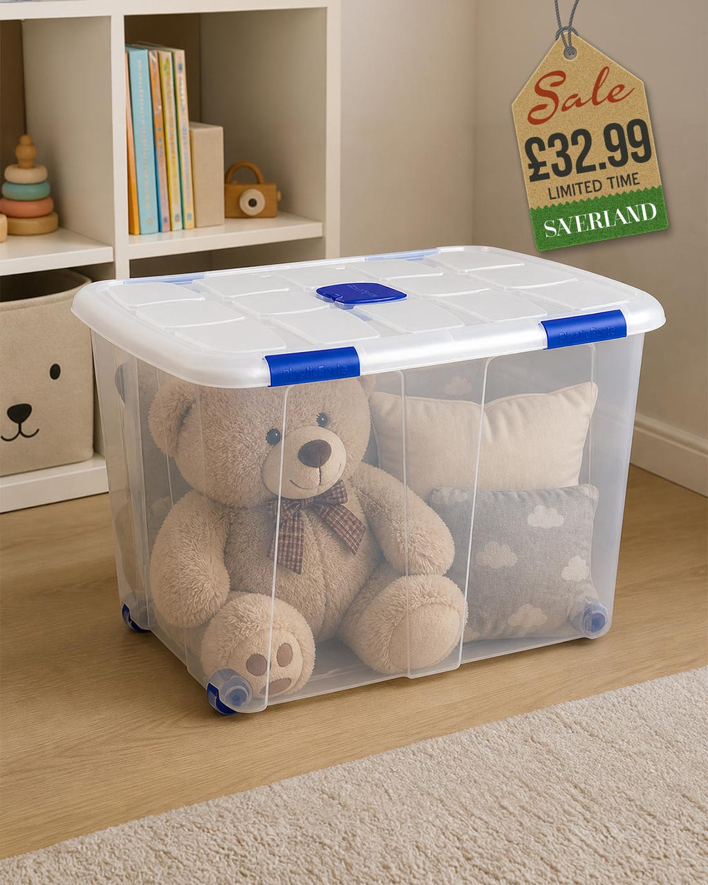Plastic Forte No. 16 Storage Box 130 Litres