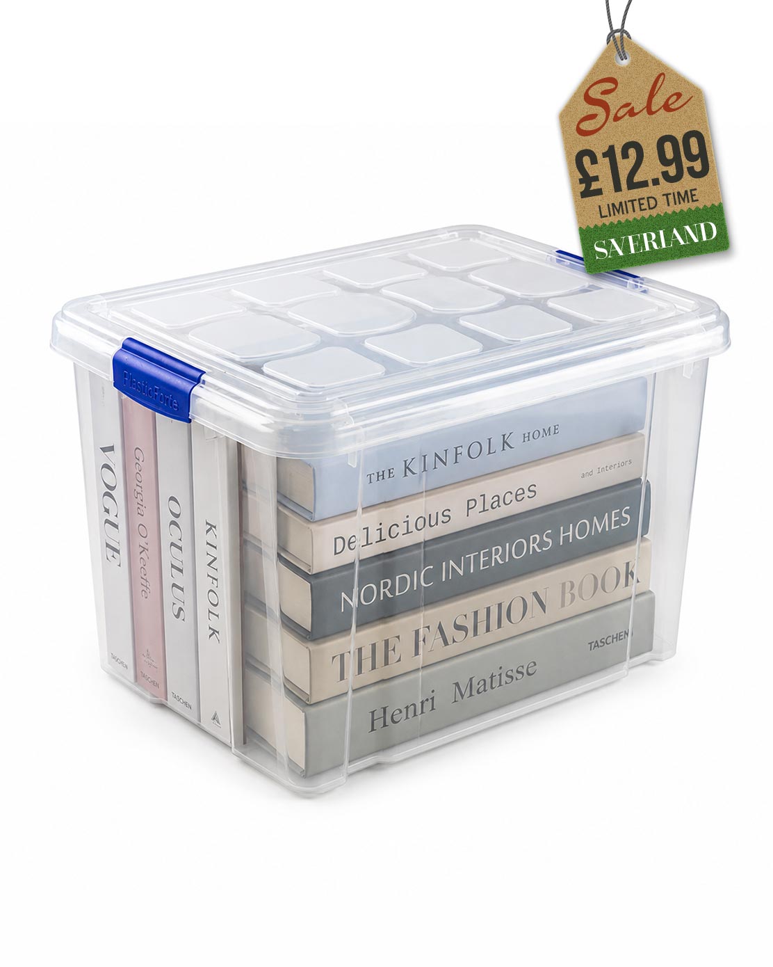 Plastic Forte No. 2 Storage Box 25 Litres