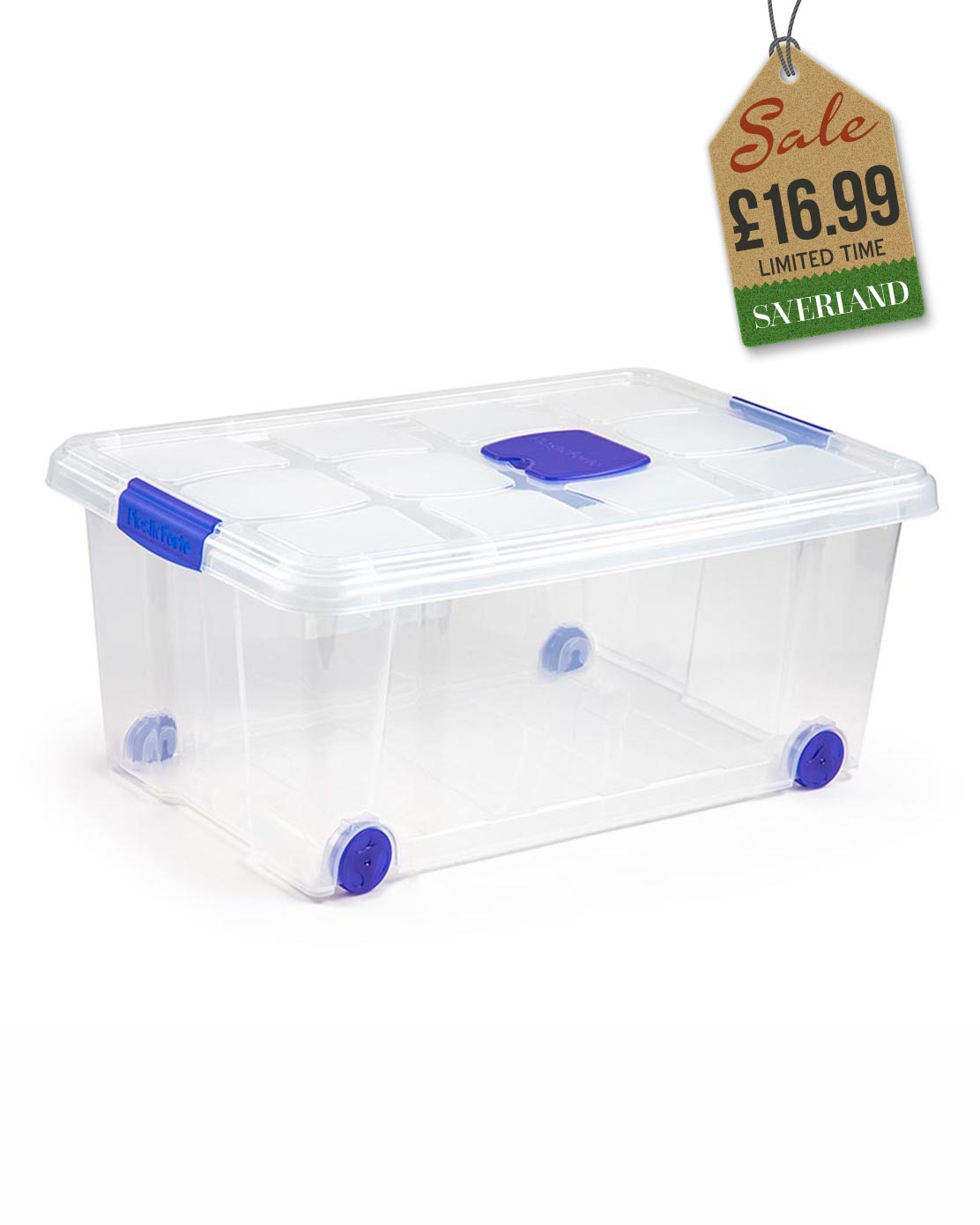 Plastic Forte No. 3 Storage Box 36 Litres