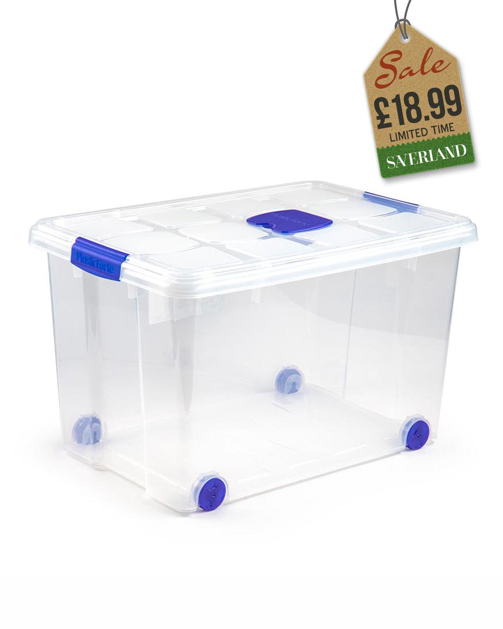 Plastic Forte No. 4 Storage Box 55 Litres