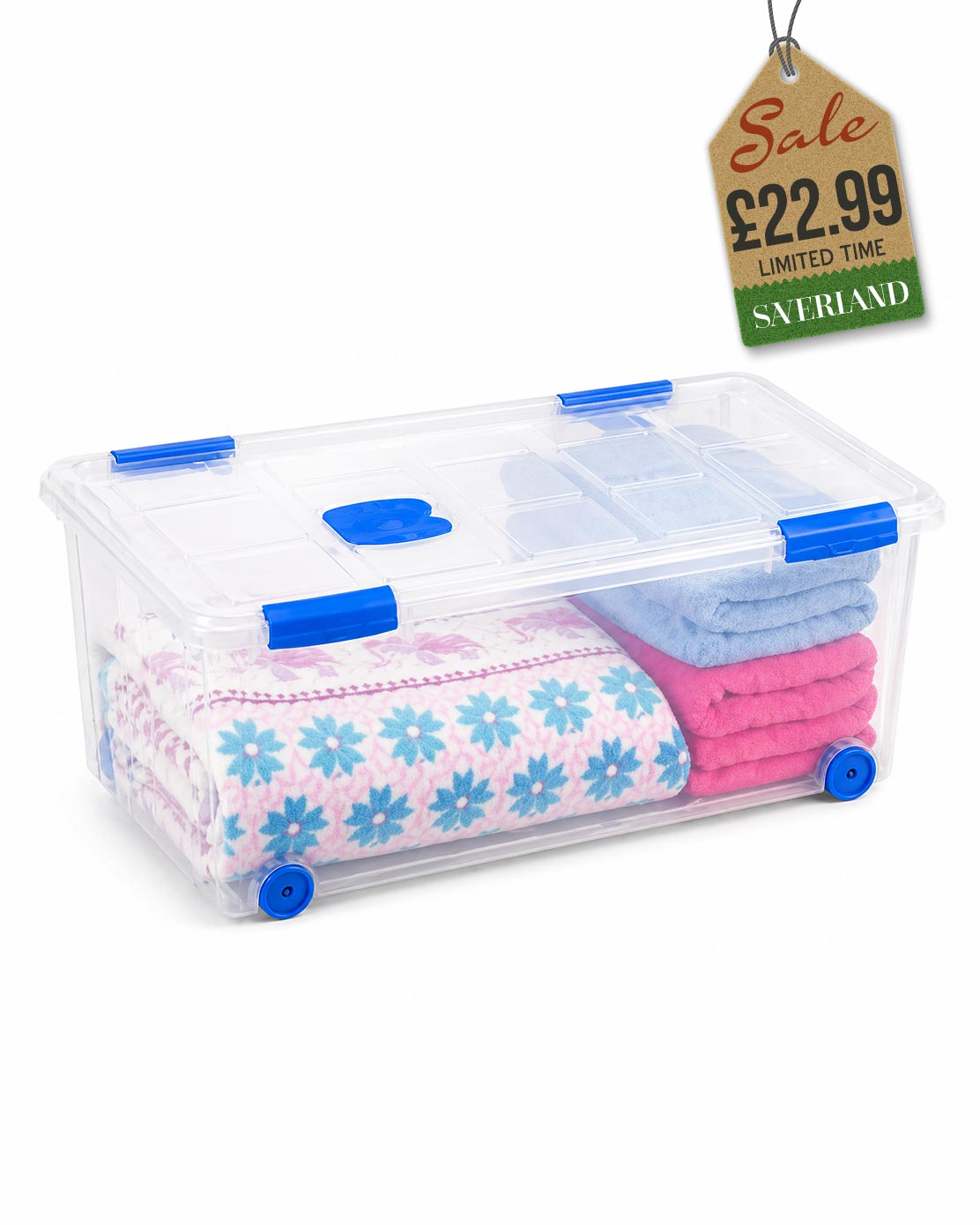 Plastic Forte No. 7 Storage Box 61 Litres