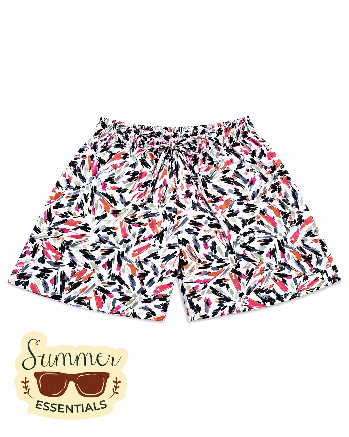 Printed Cotton Summer Shorts