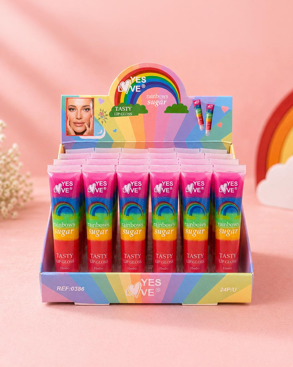 Rainbows Sugar Tasty Lip Gloss