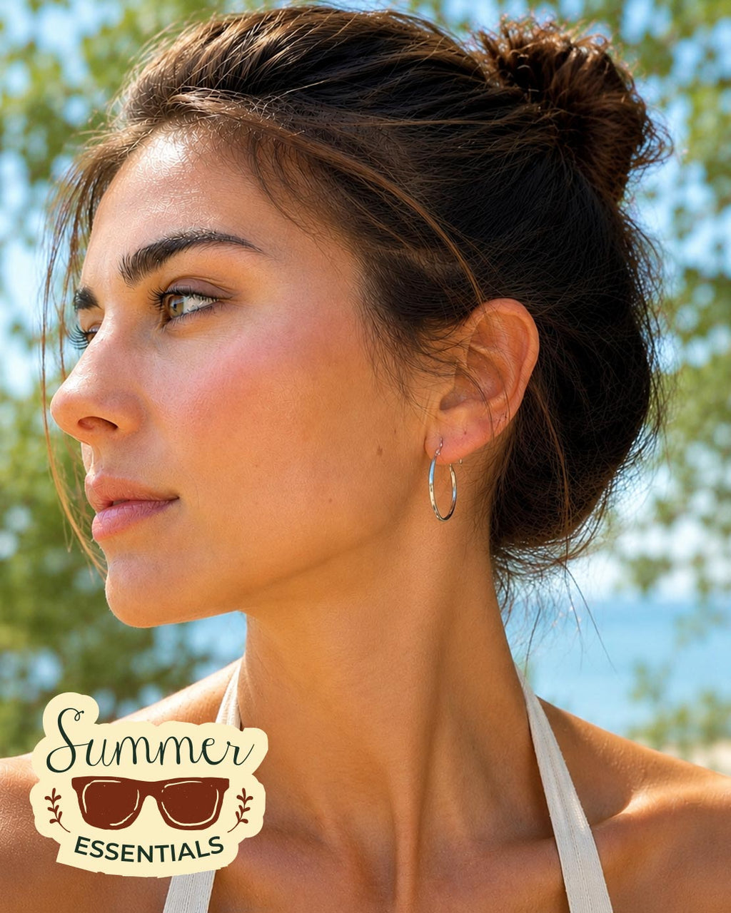 Classic Hoop Earrings 4cm